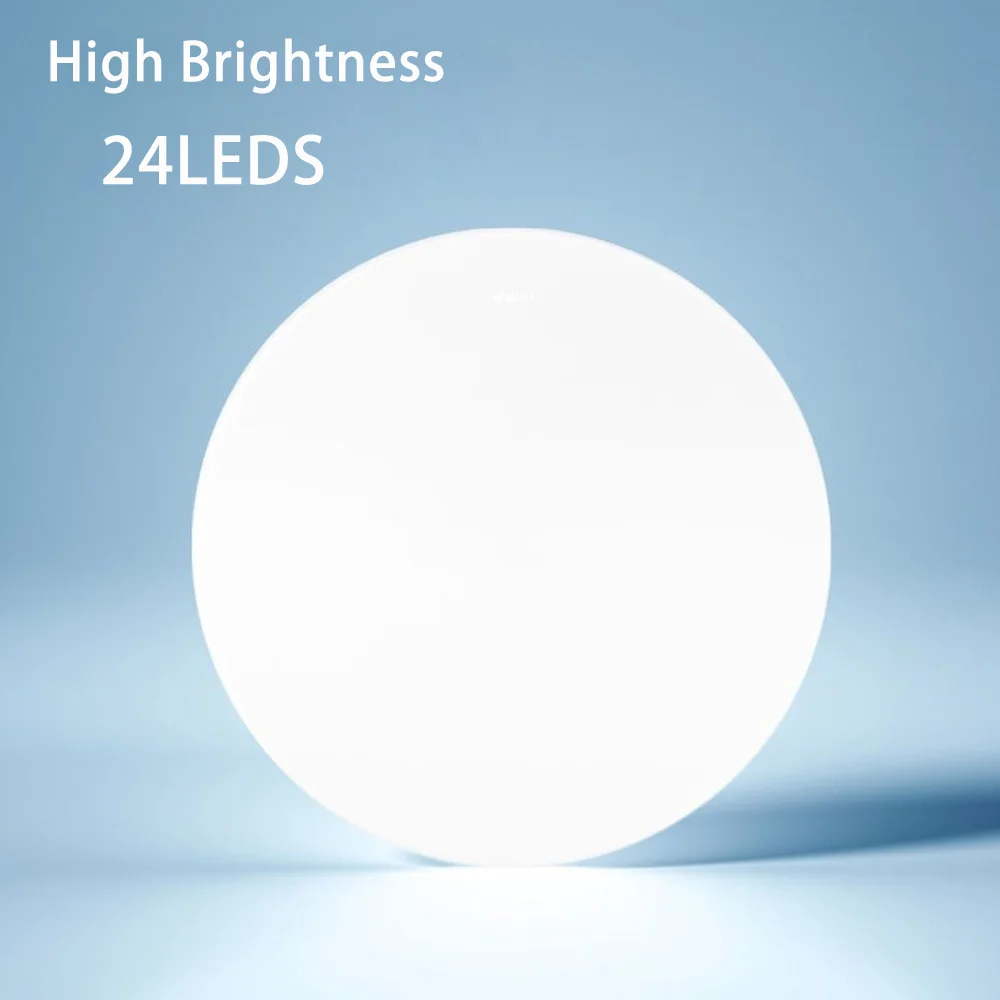 زيجبي 3.0 مصباح LED أبيض مزدوج مستدير تحت الكابين CCT لون يعتم التحكم الصوتي/التطبيق fr خزانة خزانة غرفة النوم لـ Alexa Goo