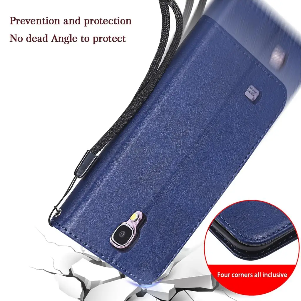 Flip Case for Samsung Galaxy S4 S 4 GalaxyS4 I9500 I9505 I9506 Leather Cover Phone Case GT-I9500 GT-I9505 GT-I9506 GT-I9515 bags image 4