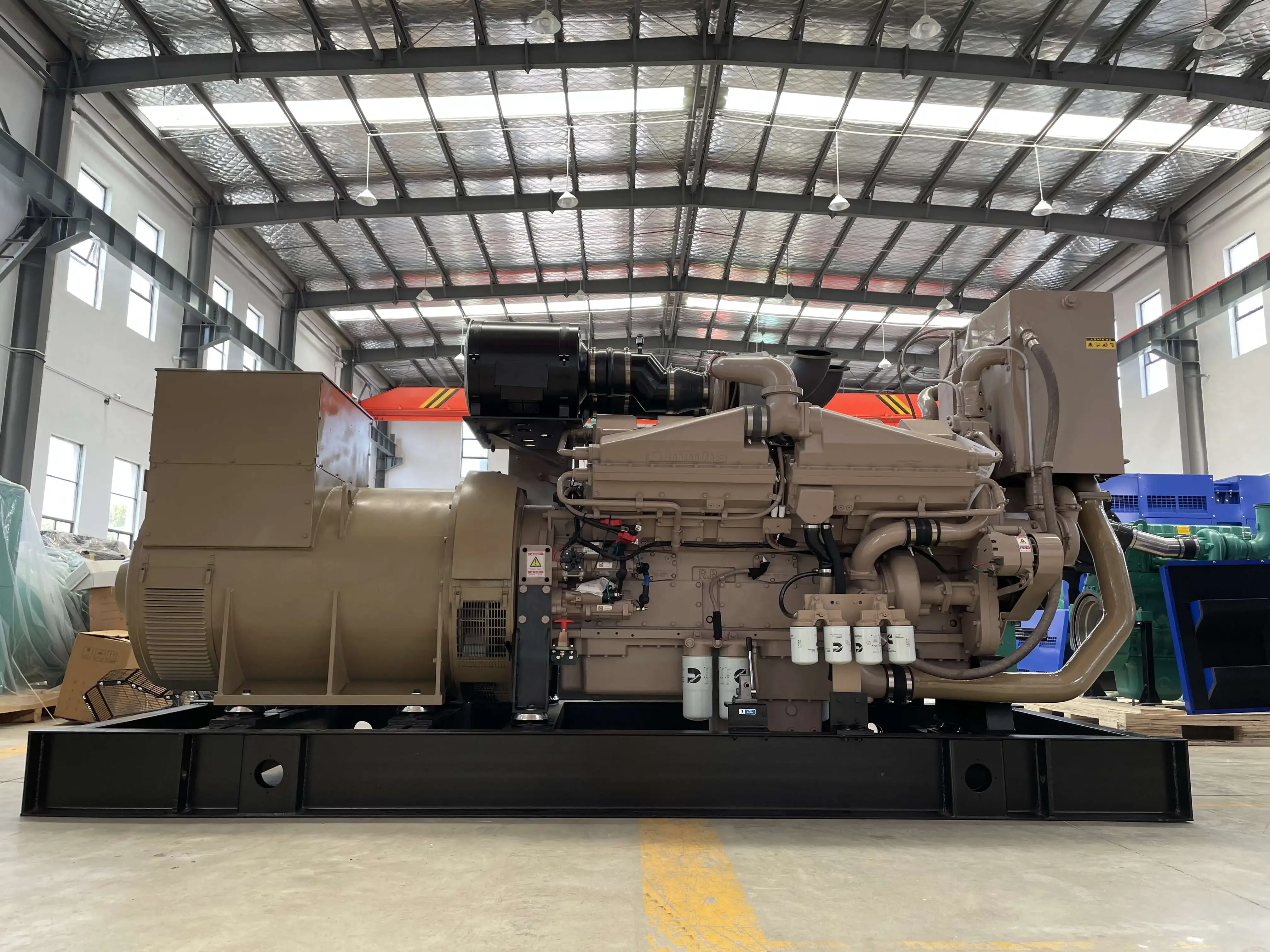 Original Cummins Schiffsmotor KTA38-D(M) 1007-kW-Bootsmotor für Schiffsgeneratorsatz