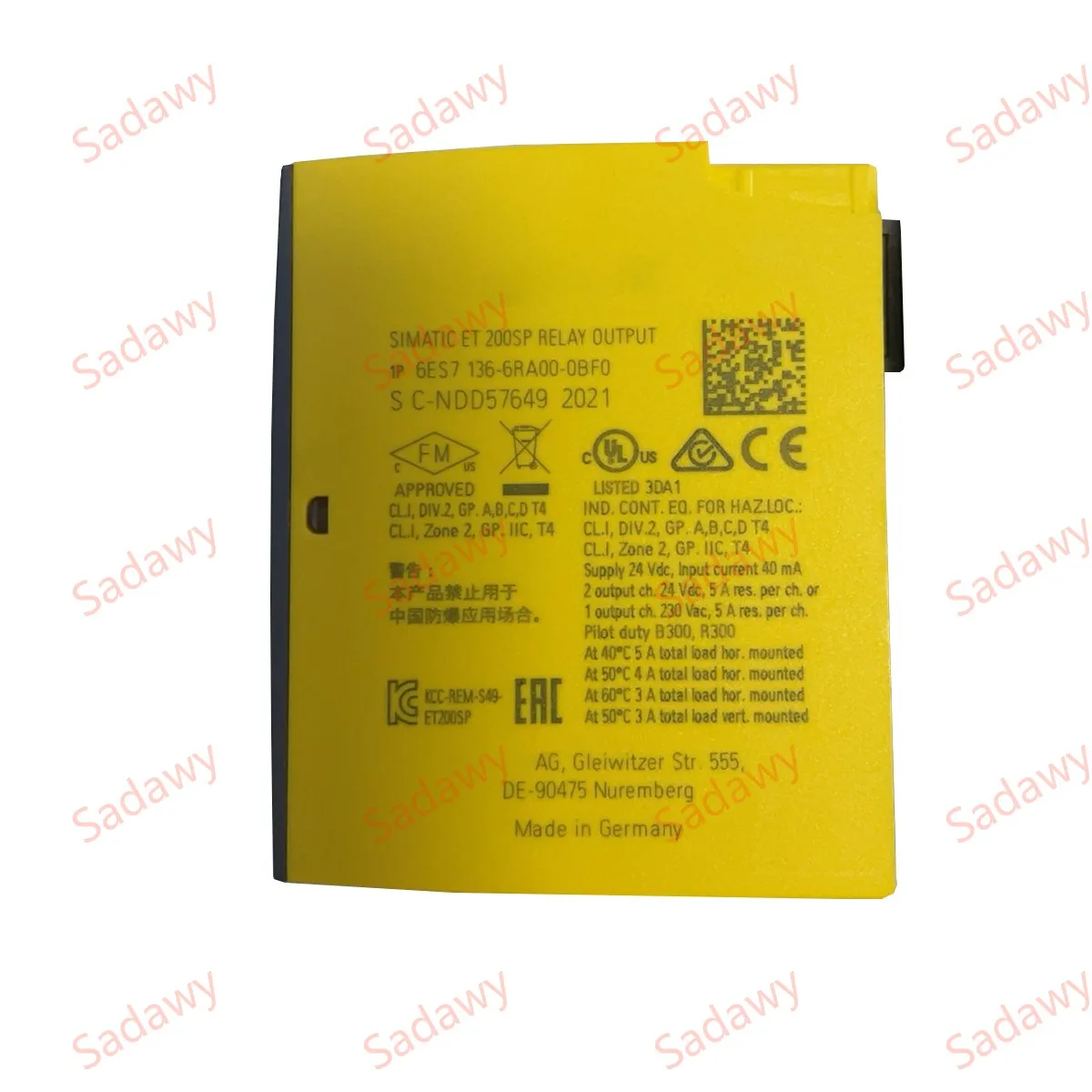 Sie-mens 真新しいオリジナル 6ES7136-6RA00-0BF0 ロジック PLC モジュール