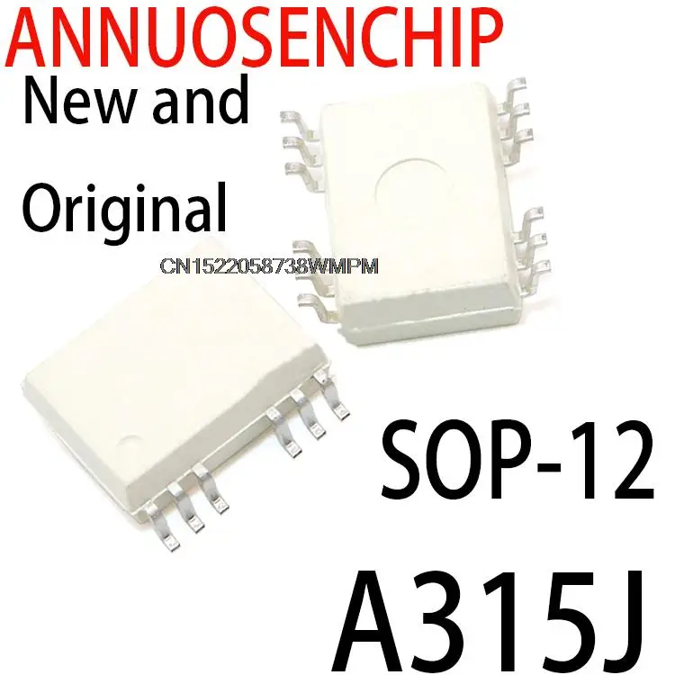 

10 шт./лот, новые и оригинальные HCPL-315J HCPL315J SOP-12 A315J