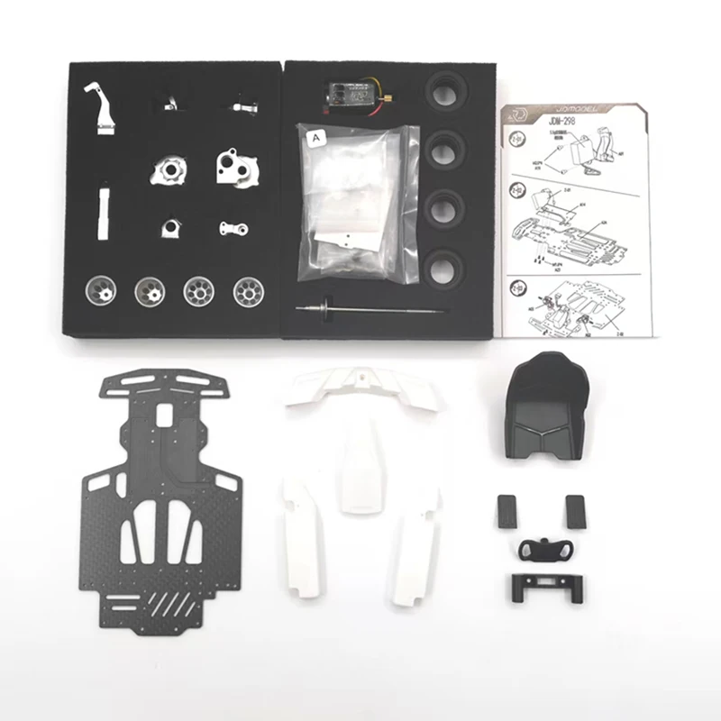JDMODEL JDM-298 Simulatie Go Kart Model Kit voor 1/10 RC Track Go Kart Model Auto