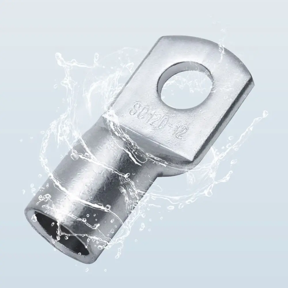 10Pcs 16-35mm2 SC16-6 SC25-6 SC35-6 Bolt Hole Wire Nose Terminal Crimp SC Type Lugs Ring Cable Connector Kit