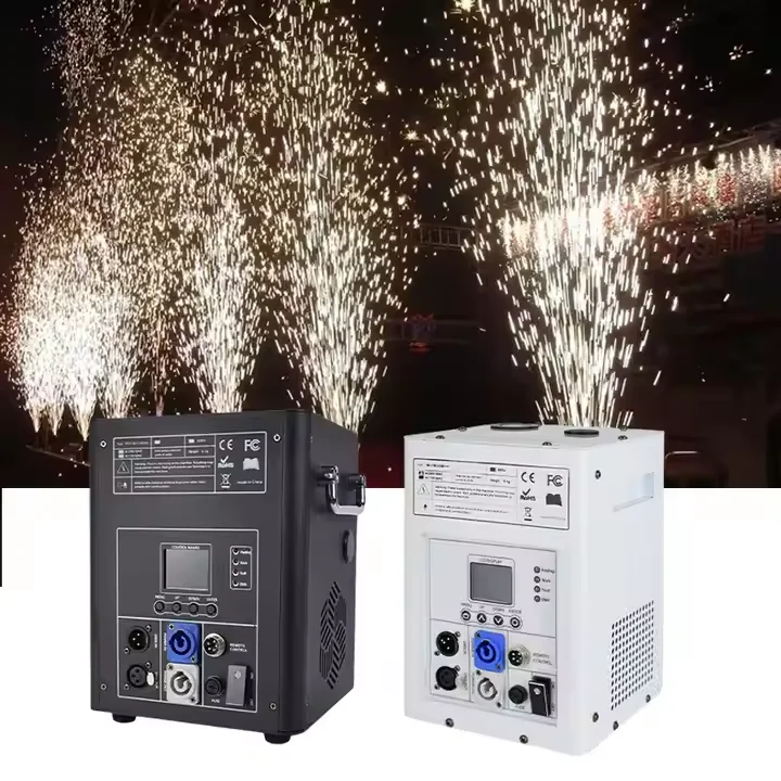 750W Stage Cold Sparkler Machine Wireless Remote Control Cold Spark for Wedding Stage Party Club