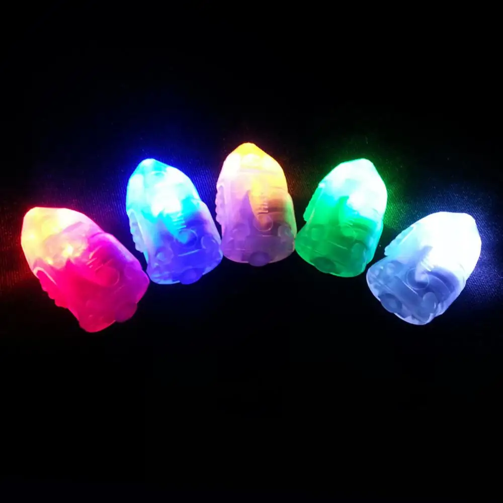 set Colorful Small LED Lights Bulbs Paper Balloon Lantern Decor Built in Battery for Wedding Birthday Party Lighting Light