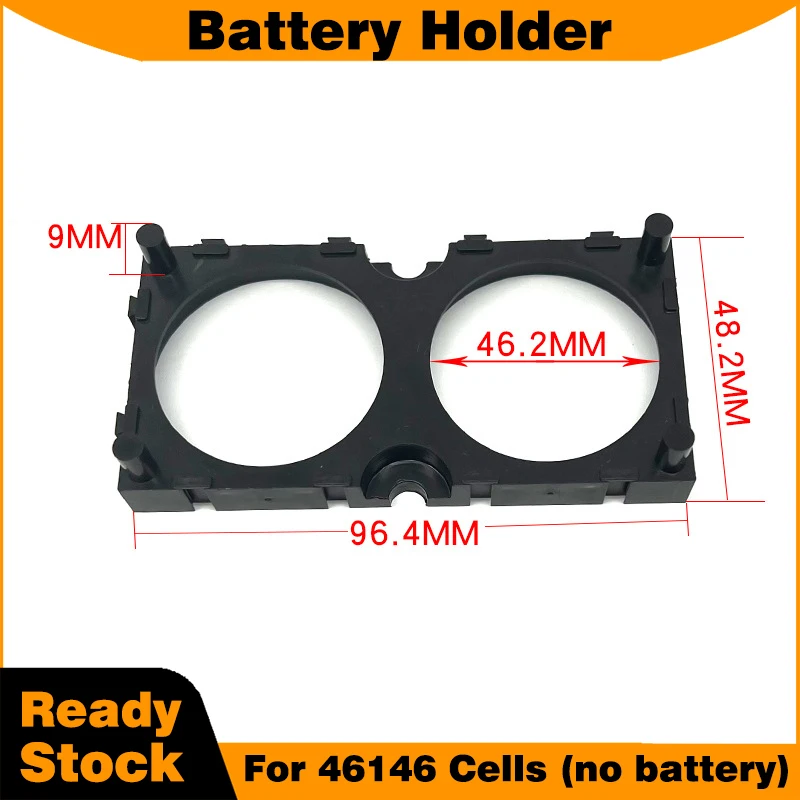 10pcs 40160 46146 Battery Holder Plastic Splicing 1X2 Lithium-ion Battery Cell Holder Plastic Battery Spacer Spliceable