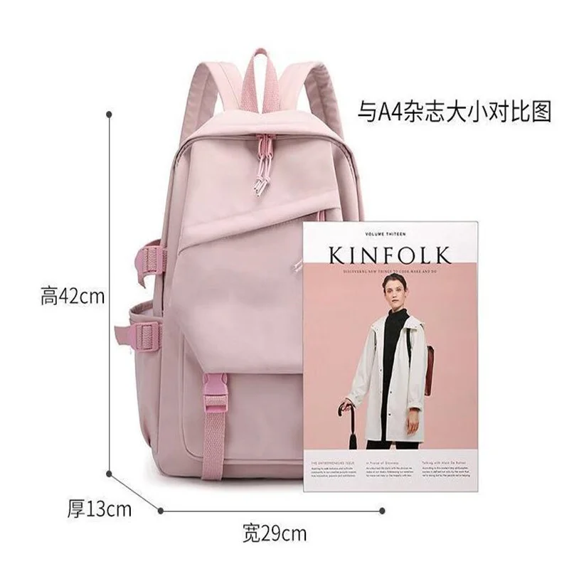 Kimetsu No Yaiba Backpack Teenarges School Book Bag Anime Demon Slayer Students Shoulder Laptop Travel Mochila