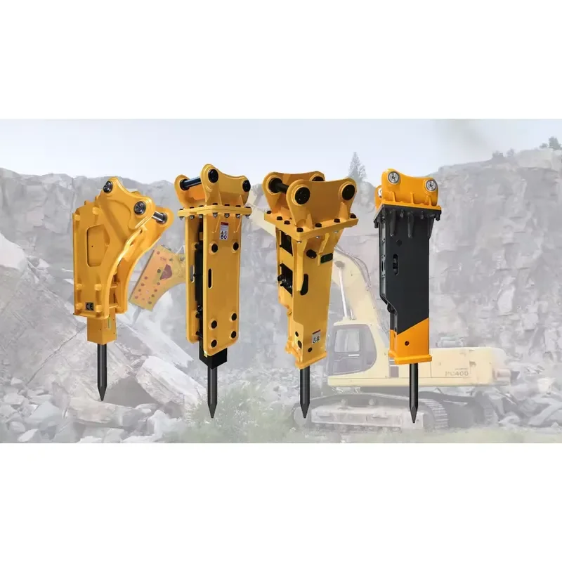 New GCB320S Hydraulic Rock Hammer Breaker for Earth Moving Machinery Excavator Parts