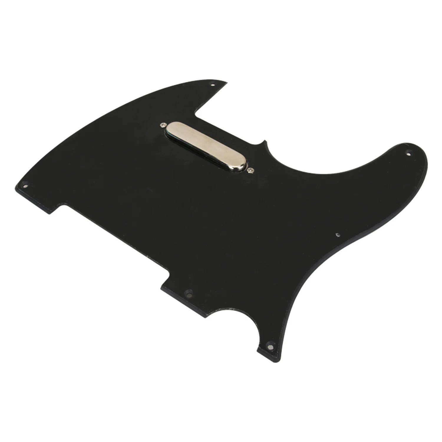 Tele/caster TL Guitar Pickguard Preassembled with Single Coil Pickup Black Tele Electric Guitar Scratch Plate