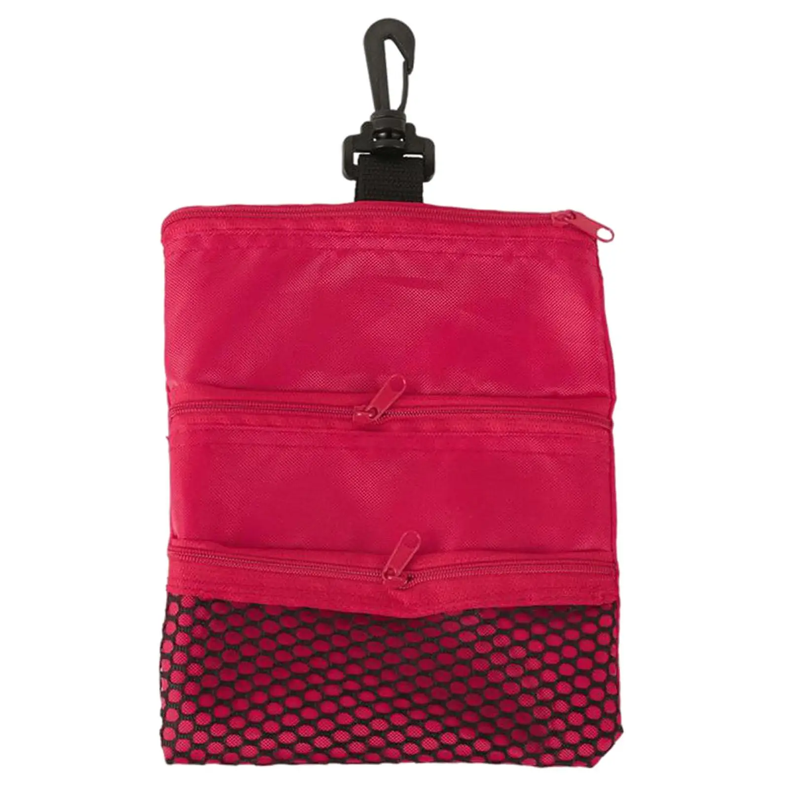 Portable Golf Ball with Zipper Storage Bag for Golfer Gift Golf Accessories