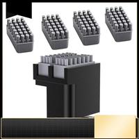 BIQU Panda Brush PX Nozzle Wiper Print Head Cleaner Silicone Brush Mounted Scrubber With 4Pcs Spare Silicone For Bambulab P1 X1-