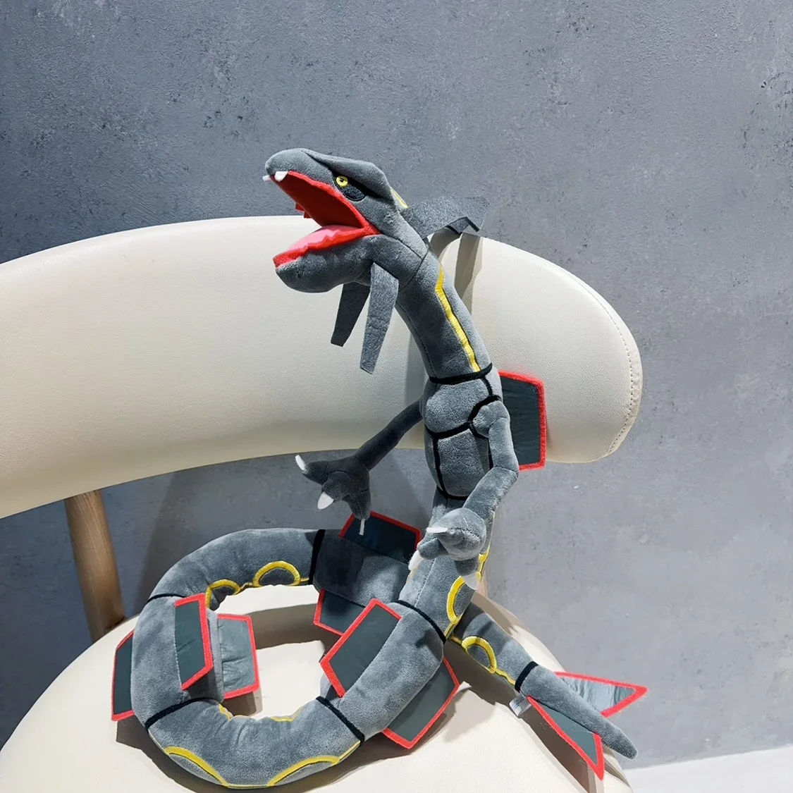 80 см блестящие плюшевые игрушки Rayquaza Pokemon Peluche Mega Rayquaza, мягкие игрушки, игра для коллекционного подарка, плюшевые игрушки Rayquaza, подарок для ребенка