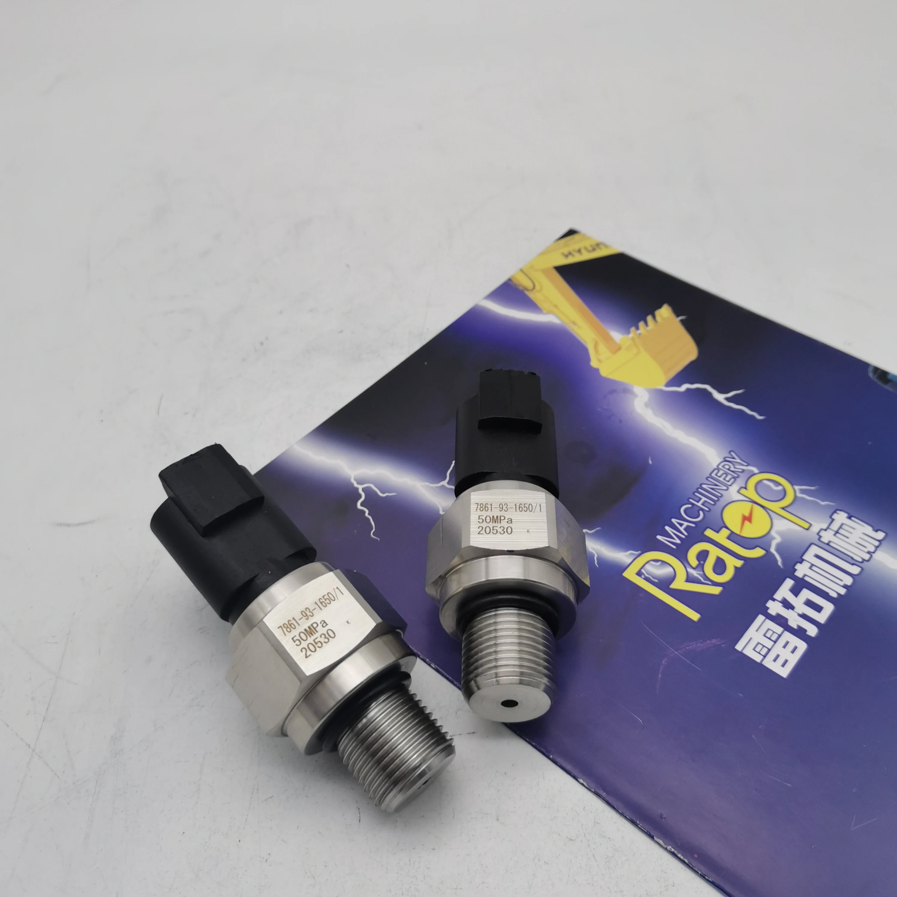 

1 PIC PC200-7 PC300-7 Excavator Pump Oil Pressure Sensors 7861-93-1650 7861-93-1653 208-06-71340 Pressure Switches