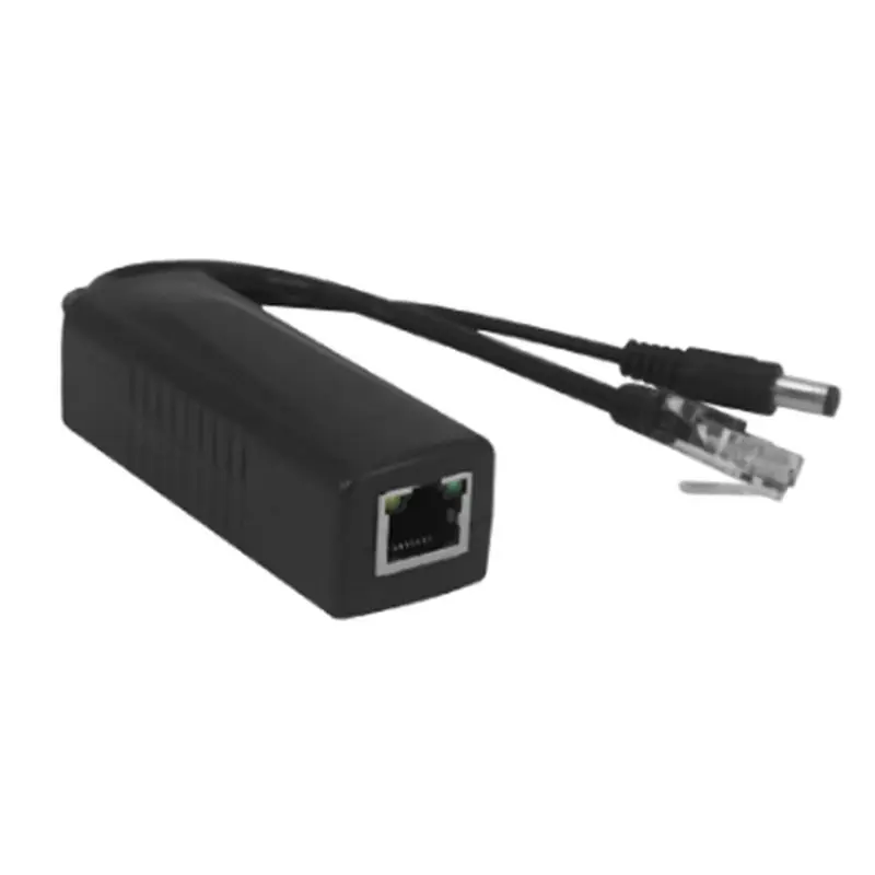 12V/1A-2A DC Output POE Splitter IEEE 802.3AT Standard Input DC48-52V For CCTV IP Camera Security System-TCES