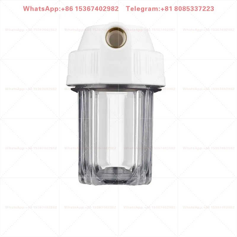 5 Inch Thickened Transparent Filter Bottle, Pre-filter Barrel Accessory for Water Purifier & Pure Water Equipment