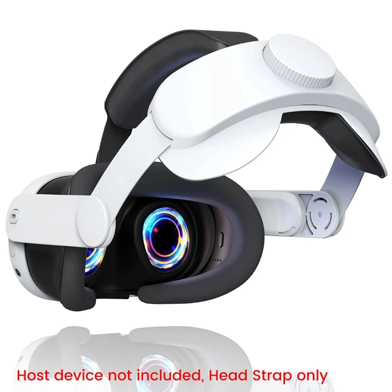 Correa para la cabeza para Meta Quest3, cómoda correa para la cabeza ajustable, aumenta el soporte, mejora la comodidad, Virtual para piezas VR B