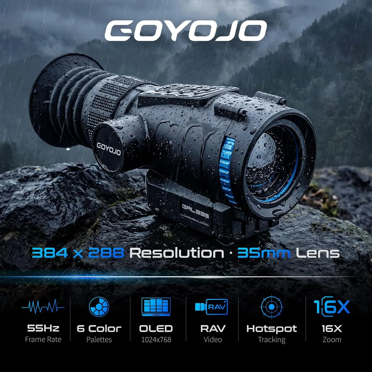 GOYOJO GRL Series Thermal Scop - огляд і ціна Thermal Imaging Monocular 384X288