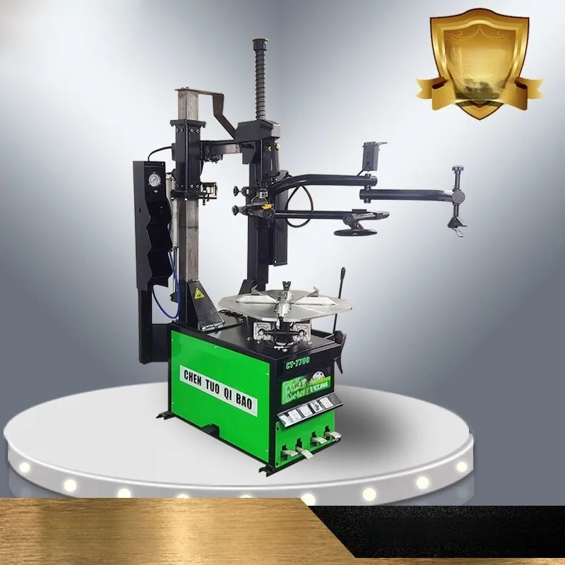 Column lift, three-point pressure tire changer, column lifting car tire changer