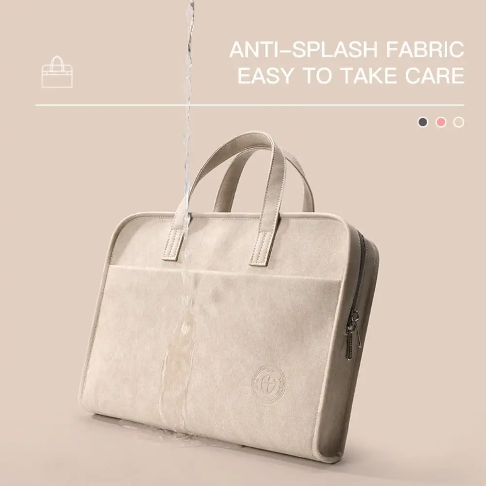 14 16 inch Laptop Bag Waterproof Large Capacity Sleeve Bag Handbag Breathable Briefcase Bag for Lenovo/HP/Dell/Asus/Samsung
