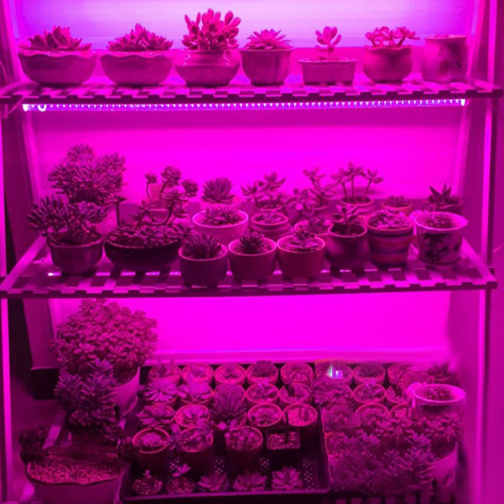 

LED Grow Light Full Spectrum USB Grow Light Strip Indoor Veg Plant Growing Lamp for Plants Flowers Greenhouse Hydroponic