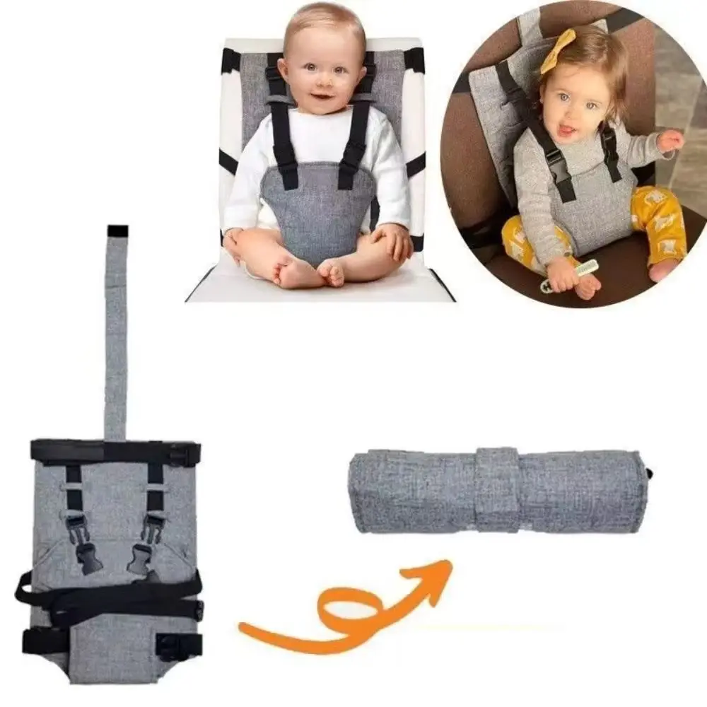 Adjustable Child Chair Safety Belt Universal Anti Fall Baby Dining Chair Seat Straps Portable Easy To Install