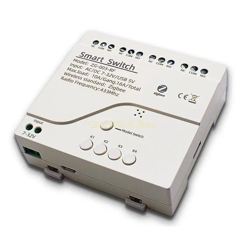 

F62C 4-channel Tuya Module Board Voice Control 433MHz for Alexa Googles