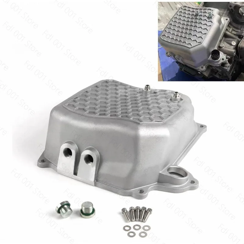 CNC Aluminum Alloy Enlarged Transmission Oil Sump Pan for 6 Speed DSG DQ250 Gearbox