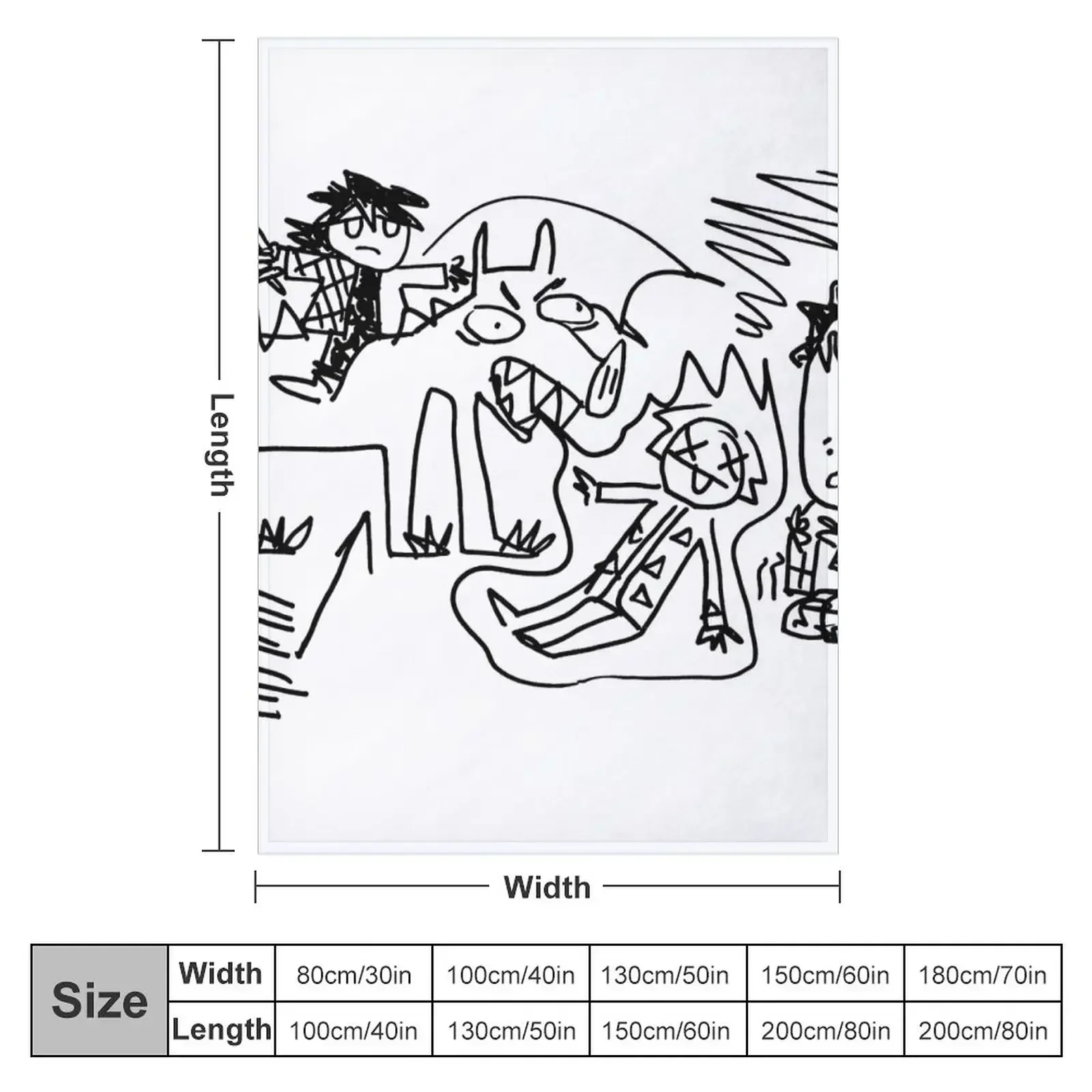 Inosuke's Masterpiece Throw Blanket manga Retros Decorative Sofas blankets and throws Decorative Sofa Comforter Blankets