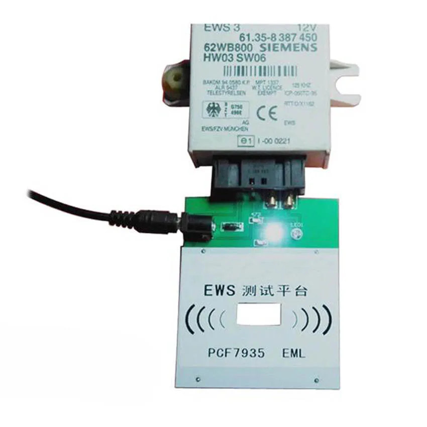 EWS3 EWS4 Test Platform Rechargeable for BMW & for Land Rover EWS Test Platform Able Test PCF7935 EML Key Chip Working or Not