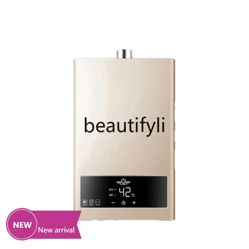Calentador de agua a gas Gas natural doméstico inteligente gas licuado tipo de descarga fuerte, temperatura constanteX
