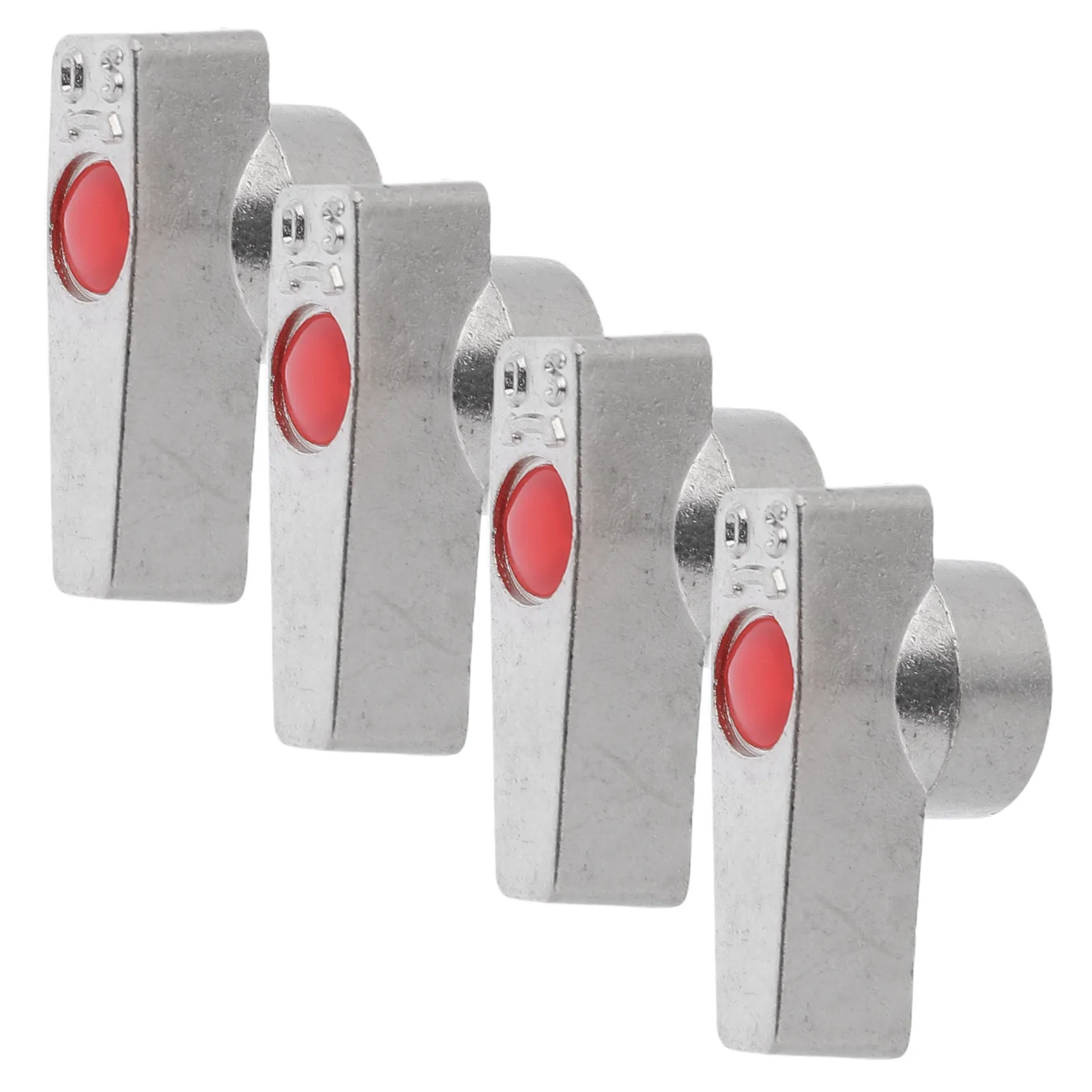 Radiant Heat Manifold Ball Valve Handles 4 Pack Zinc Alloy Thickened Replacements for Underfloor Heating