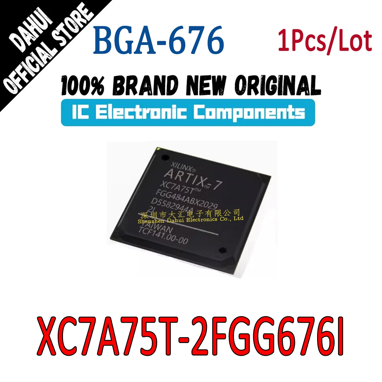 

XC7A75T-2FGG676I XC7A75T FGG676 BGA-676 Programmable logic chip IC new original