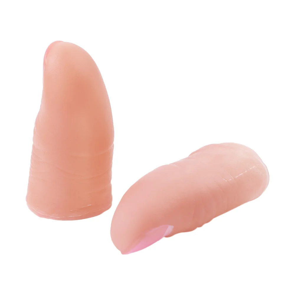 

Fake Thumb Tip Close-Up Street Trick Magic Props Fake Finger Magic Tip Fingers Finger Trick Props Thumb Tip Magic Tricks