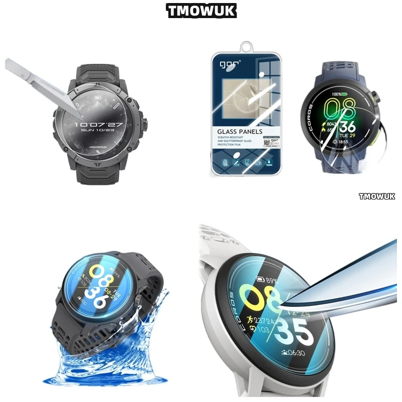 

For Coros PACE 2 3 42 46 MM APEX 2 Pro VERTIX 2 2S Smart Watch HD 9H Anti - Scratch Tempered Glass Protector Film