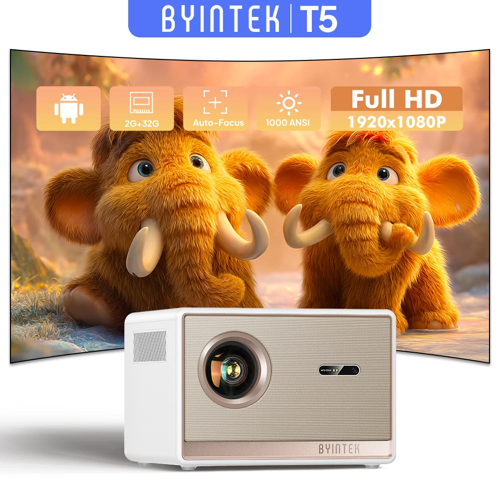 

BYINTEK R80 Full HD 3D 4K 300 дюймов кинотеатр AI лазерный автофокус умный Android WiFi Портативный светодиодный DLP домашний кинотеатр видео проектор
