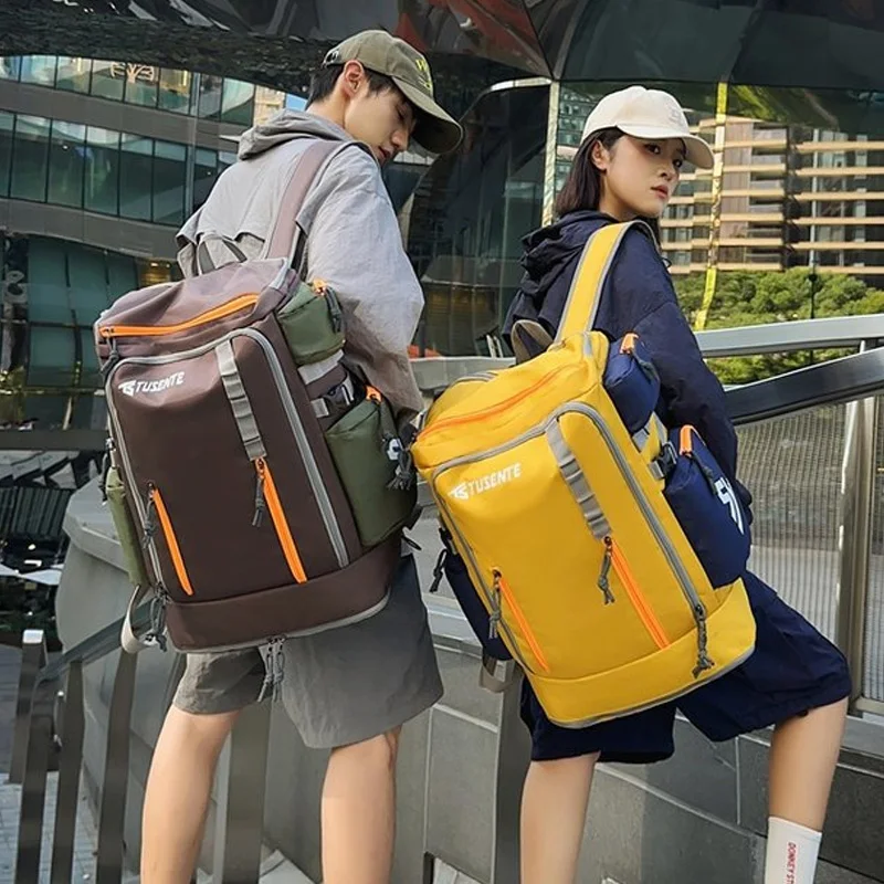 Shoulder Bag Male Travel Backpack Female Casual Sports Badminton Bags College High School Students Computer Bag With Shoes Pack