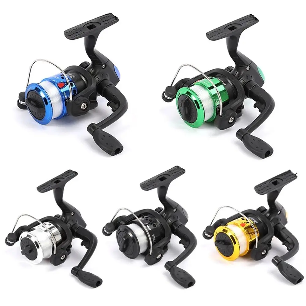 Ultralight Fishing Reel Gear Ratio 5.2:1 Spinning Reel With 60m Fishing Line Portable Angling Supplies