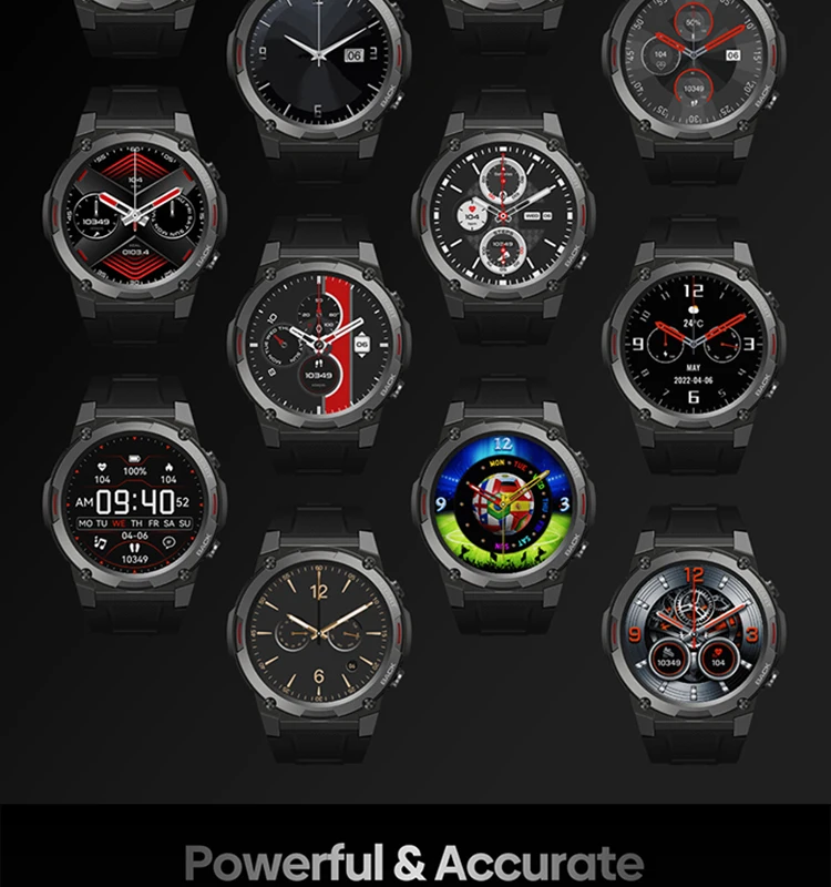 Zeblaze Vibe 7 Pro Smart Watch Display AMOLED da 1,43'' Chiamate telefoniche Hi-Fi Robustezza di livello militare