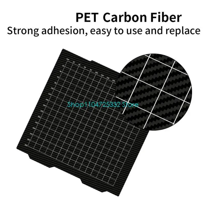 P5EA الطابعة الملحق 365x365mm لوحة الصلب ورقة الصلب عالية درجة الحرارة PET/PEI ل XL #4