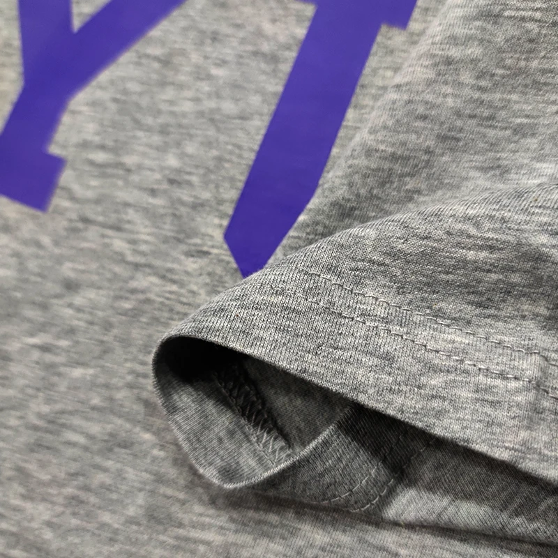 

Футболка из чистого хлопка ort Sve NYU New York Universi School orm Letter American Casual Vintage Sle Youth Faion Su...