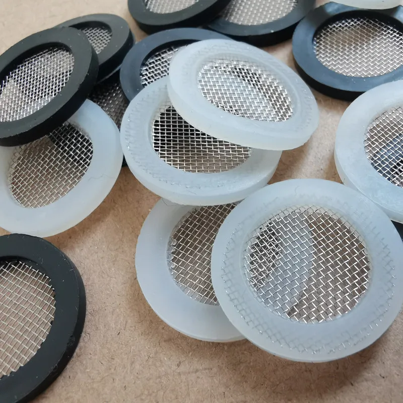 20-teiliges Filternetz-Dichtungsset 1/2'' 3/4'' Duschdichtung O-Ring Schlauchdichtung Flache Unterlegscheibe Gewindedichtung für Duschdüsenanschluss Armaturen-Dichtung – Detail 4
