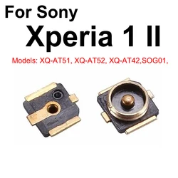 2PCS For Sony Xperia 1 II 2020 Wifi Signal Antenna Flex Cable Connector Socket On Motherboard Repalcement