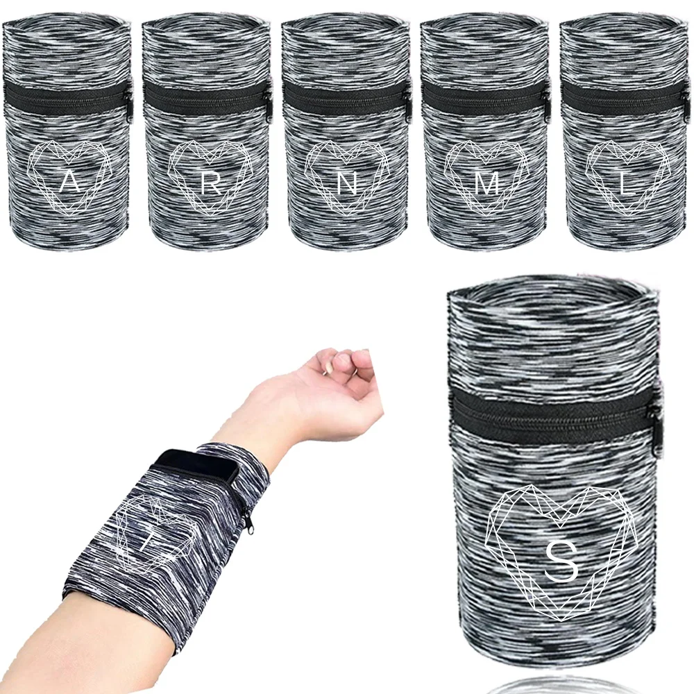 

Sports Wristband Bags Wrist Protector Running Sport Safety grey Series Support Brace Wrap Wristband Lover Style Wrist Brace Bag