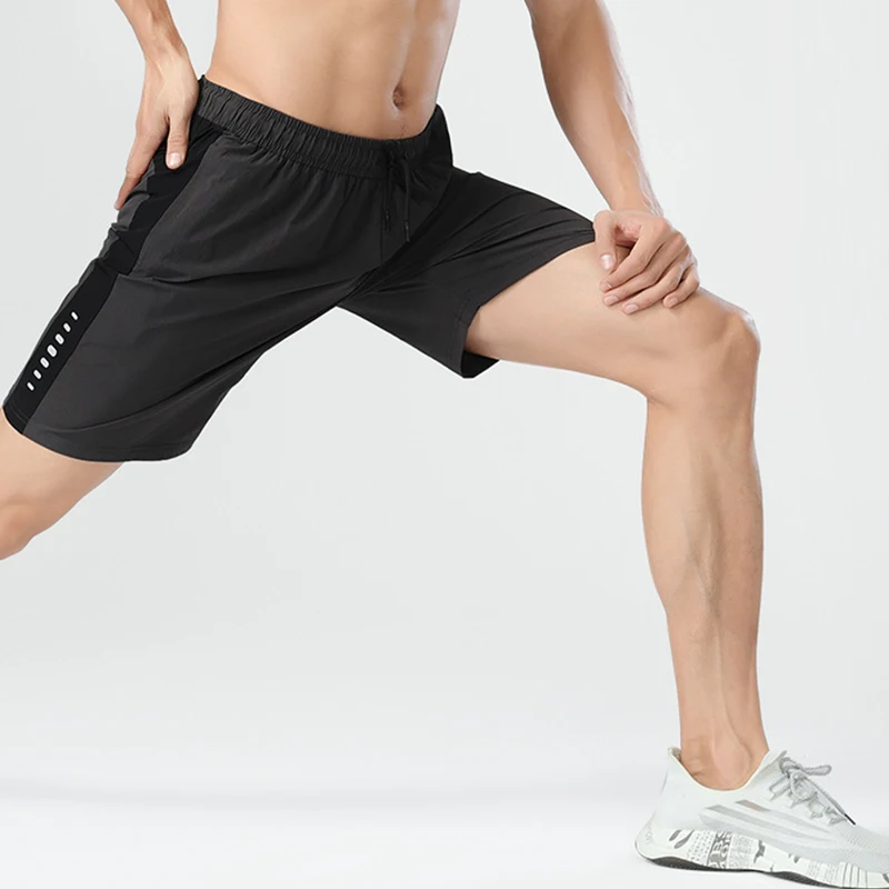 Pantalones cortos deportivos para hombre, Shorts transpirables de secado rápido para entrenamiento, gimnasio, Jogging, informales, talla grande, 2022