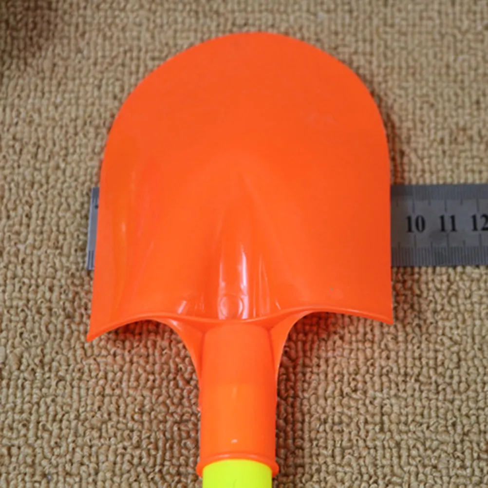 4Pcs Lightweight Sand Shovels for Kids Premium Plastic Beach Sand Dredging Tools Small Size Easy Grip Ideal for Sandbox Backyard