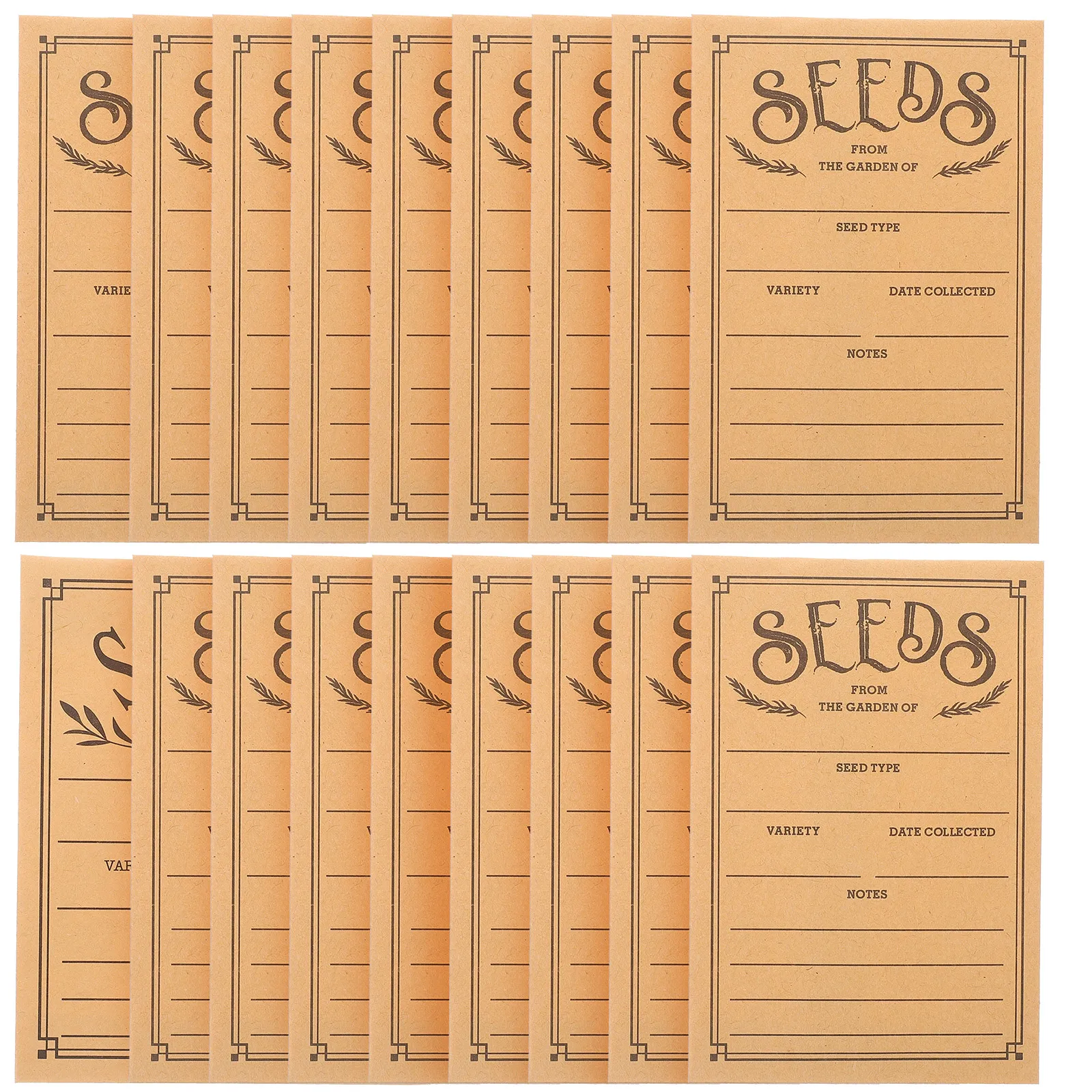 

50 Pcs Reusable Envelopes Dinner Money Small Object Cash for Budgeting Kraft Paper Saving