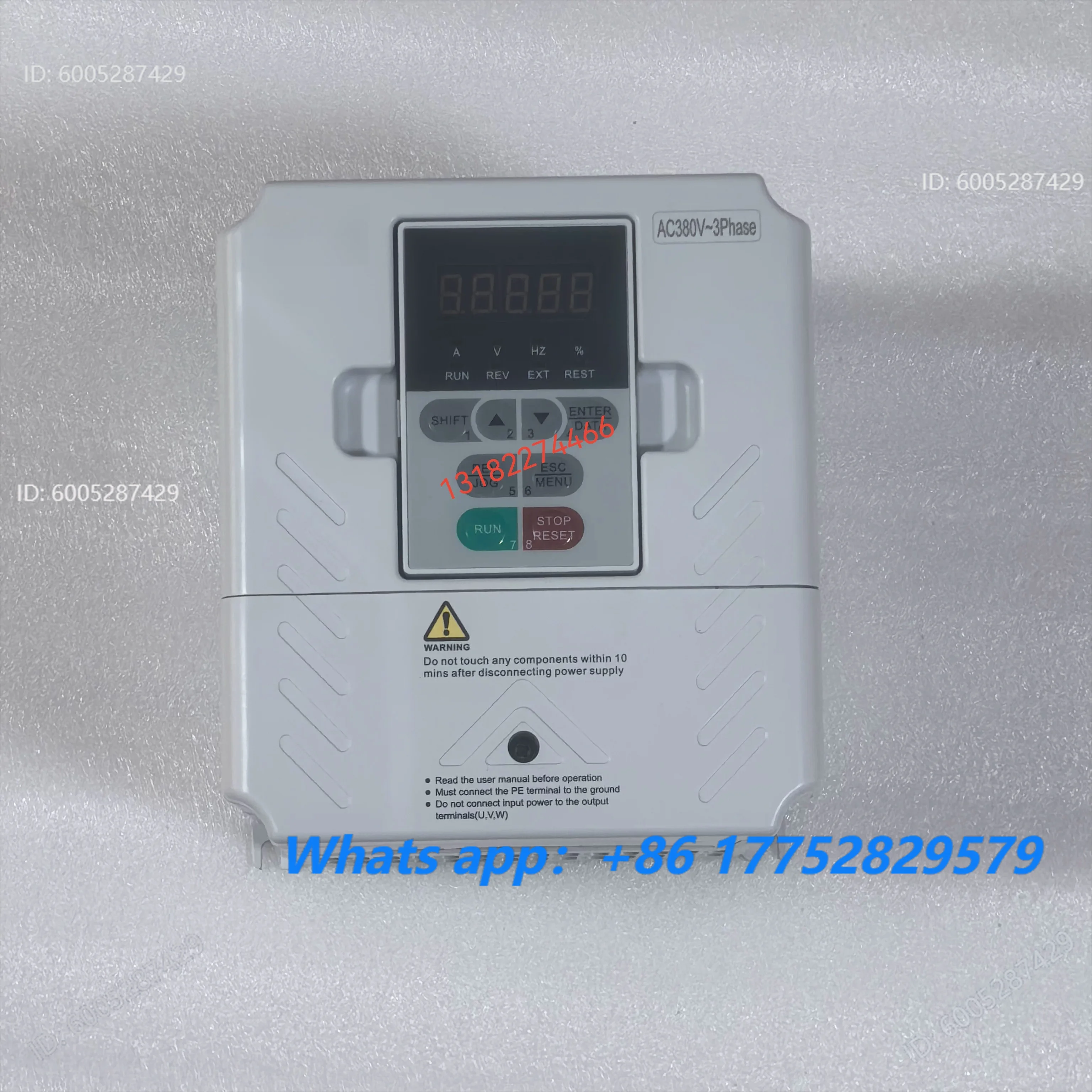 FX21 washing machine inverter panel simple operation, easy debugging