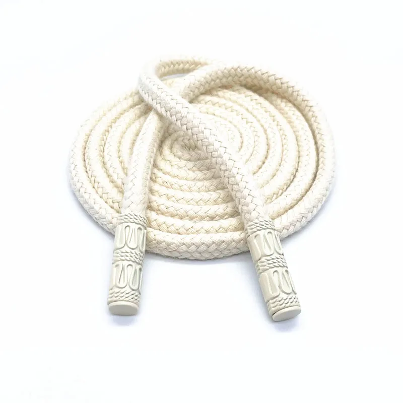 1/2Pcs 140cm 7mm Thickened Round Braided Cord Hoodie Drawstring Replacement Sweatpants Waist Cord DIY Garment Sewing Supplies