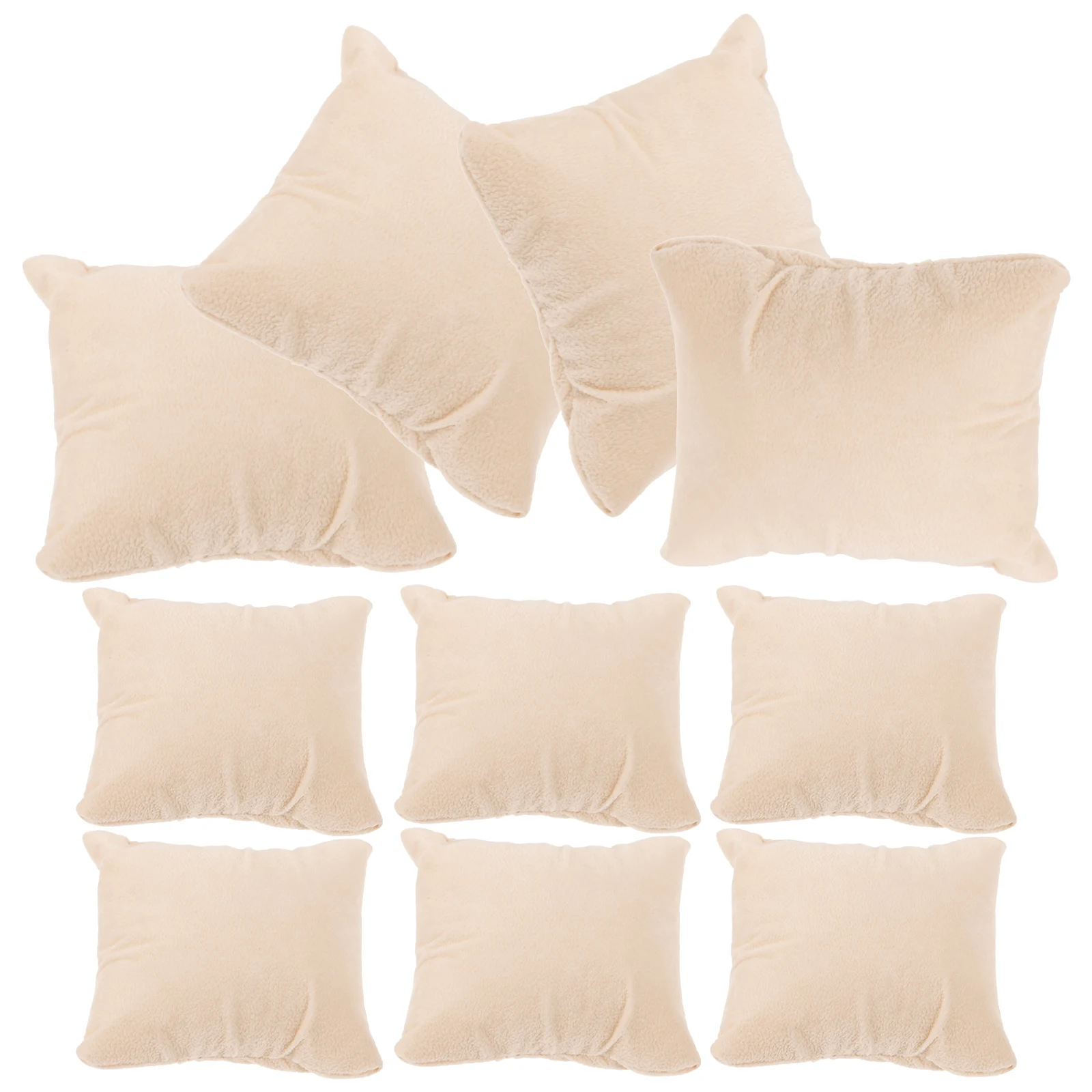 

10 pcs Watch Display Pillow Small Bracelet Cushions Jewelry Watch Pillows for Box Lightweight Portable Soft Comfortable