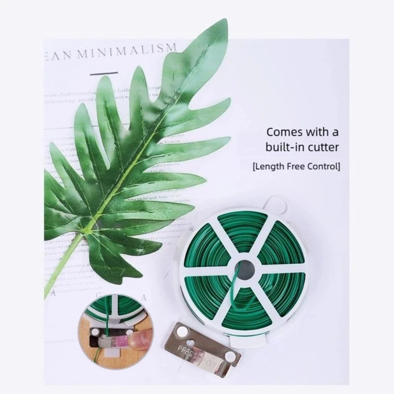 Colorful Plastic Covered Plant Support Wires For Horticulture Use Various Length Option A2BB